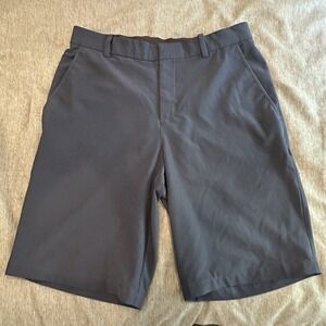 Nike High Stretch Dri-Fit Hybrid Microfiber Golf‎ Shorts Navy Blue Men 32 Medium